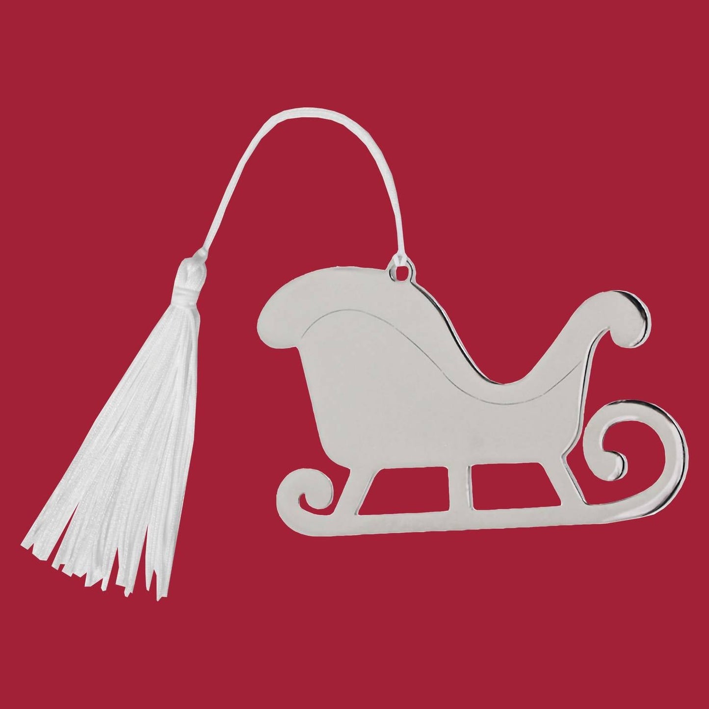 Creative Gifts International - Sleigh Ornament with Tassel