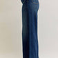 Judy Blue - High Waist Palazzo Front Patch Pockets Jeans