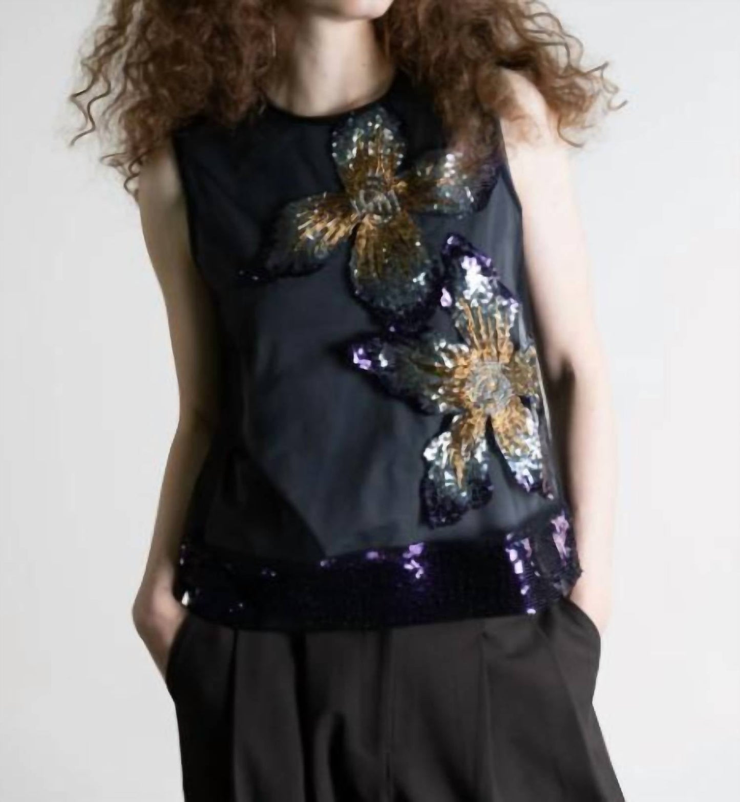 Psophia - Applique Tank Top