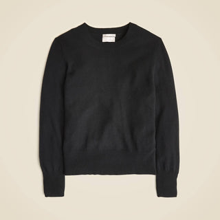 J.Crew - Suéter de cashmere com gola redonda e ajuste clássico