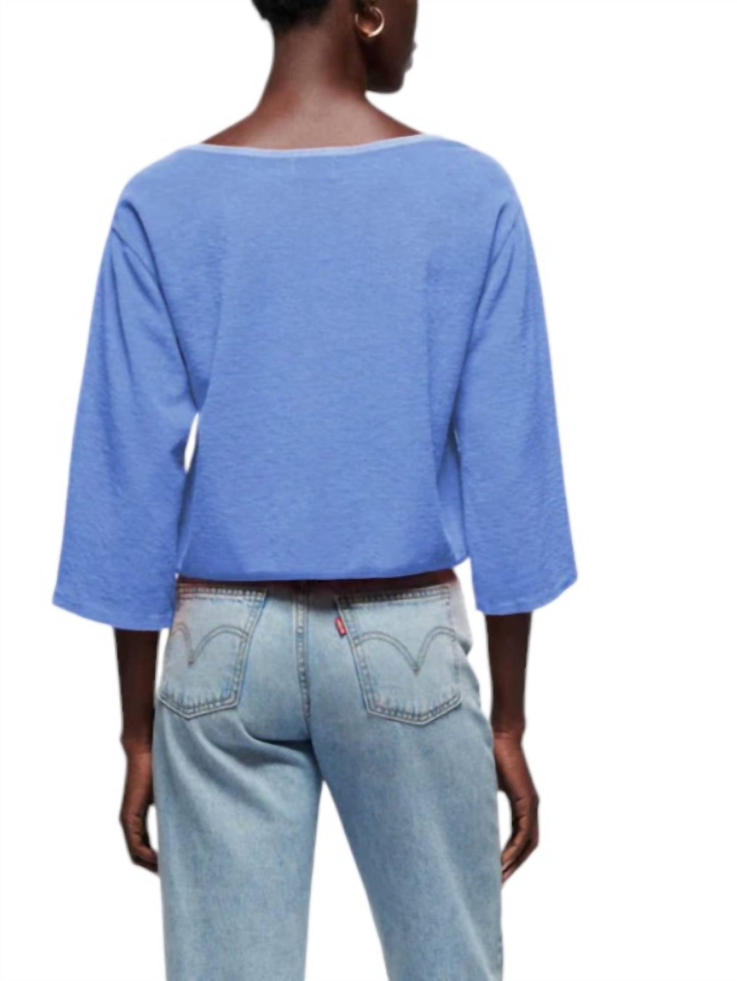 Nation Ltd - Fallon Terry Cloth Popover Top