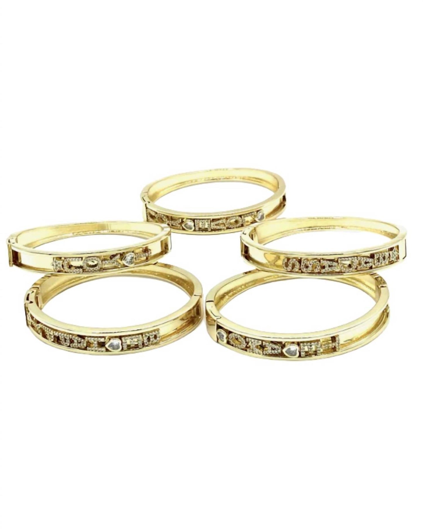 Charming Jewellry - Women's Slider Bangle Bracelet