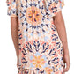 Elan - Kaleidoscope Short Sleeve Dress