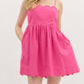 Entro - Scallop Accent Mini Dress