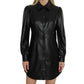 Dolce Cabo - Vegan Leather Shirtdress