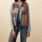 Faherty - Indigo Quilted Patchwork Vest