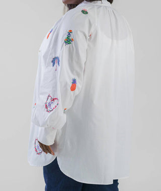Emily Lovelock - Camisa Mona com botões - Plus