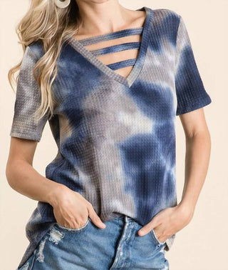 Bibi - Blusa Harmony com Tiras Tie Dye