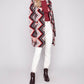 Charlie B - Long Crochet Coat With Button Closure