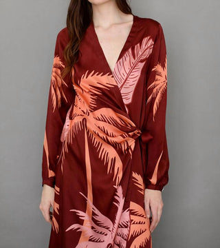Las Sureñas - Lion Palms Long Dress