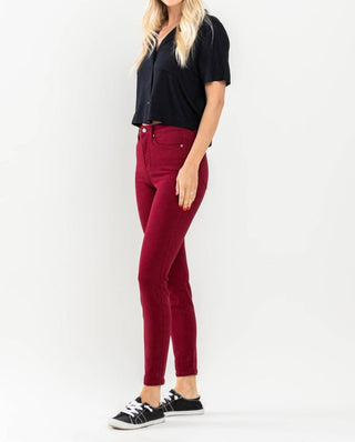 Judy Blue - Calça jeans skinny com controle de barriga e cintura alta