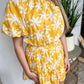 &Merci - FLORAL ONE SHOULDER TOP AND SKIRT SET