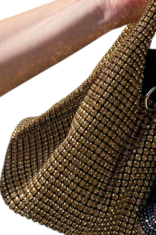 Gemelli - Bolsa feminina luxuosa com strass