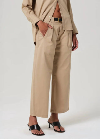 Citizens Of Humanity - Cara Cropped Pleated Trouser