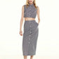 Frame - Collared Cropped Top