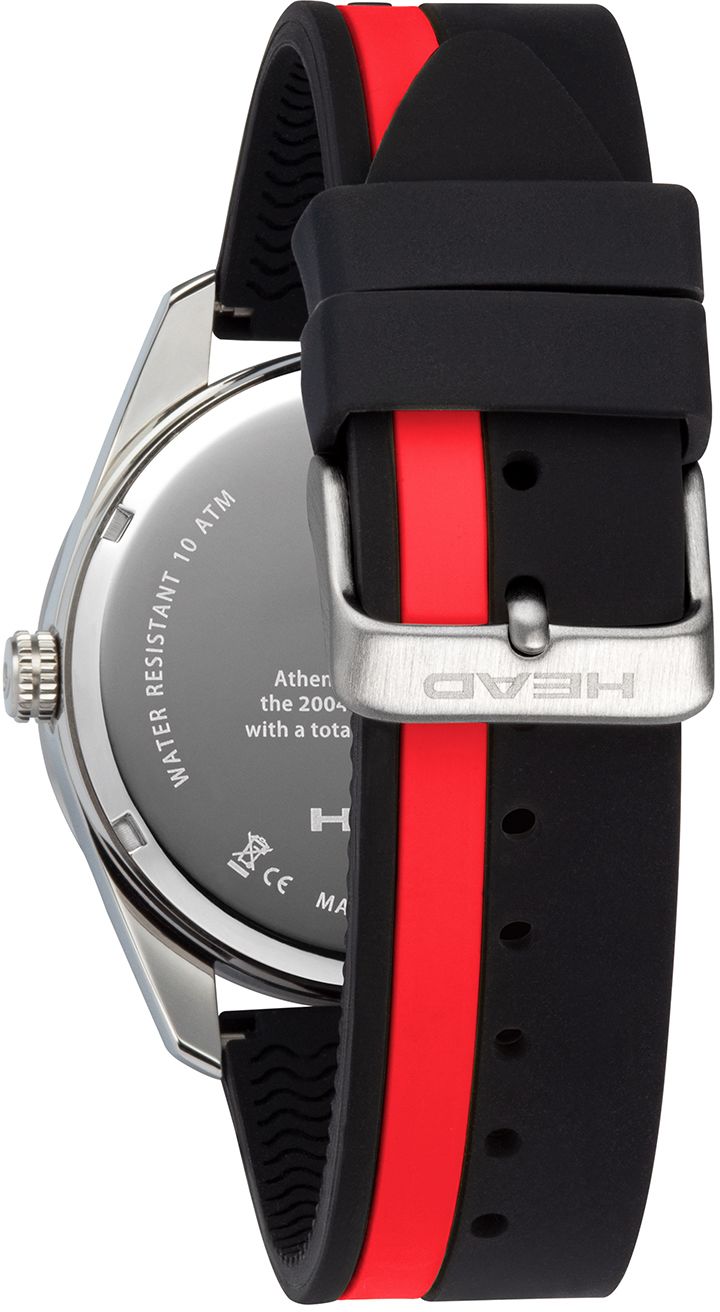 Relógio de quartzo masculino Head H800203 Athens 44 mm