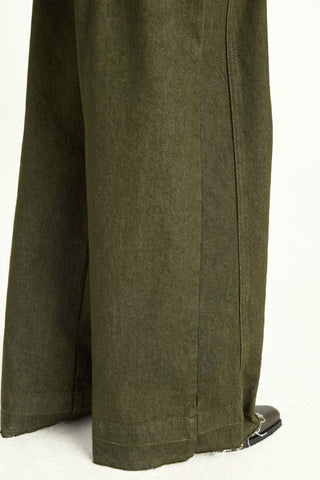 Cotelac - High-waisted Wide-leg Jeans