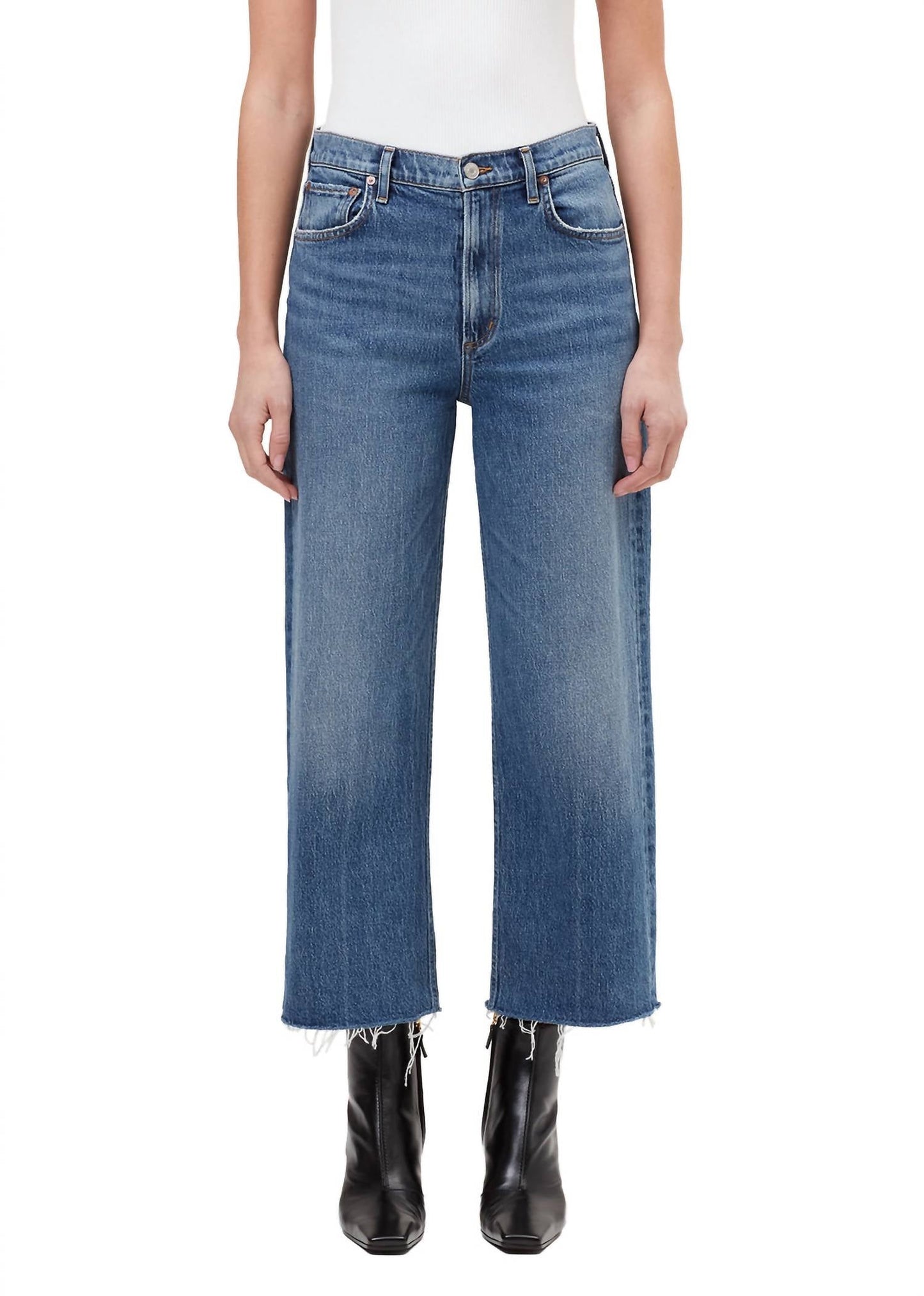 Agolde - Women's Ren Wide Leg Jean