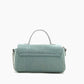 Like Dreams - Women's Beagle Studded Denim Crossbody Bag