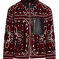 Amiri - Printed Bandana Fleece Jacket