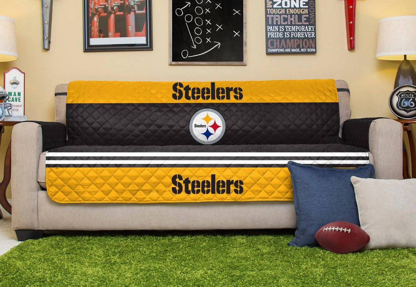 Pegasus Sports - Steelers Sofa Protector