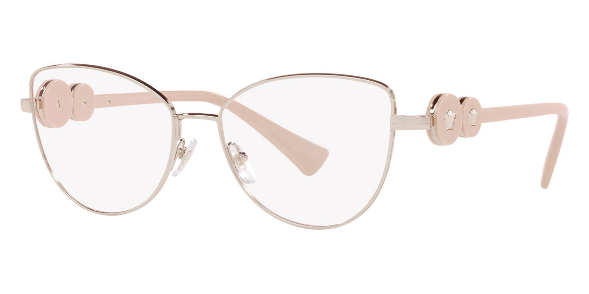 Versace Feminino VE1284-1490 Fashion 55mm Ouro Claro Óptica