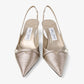 Jimmy Choo - Women's Wonderful Glitter Slingback Heels