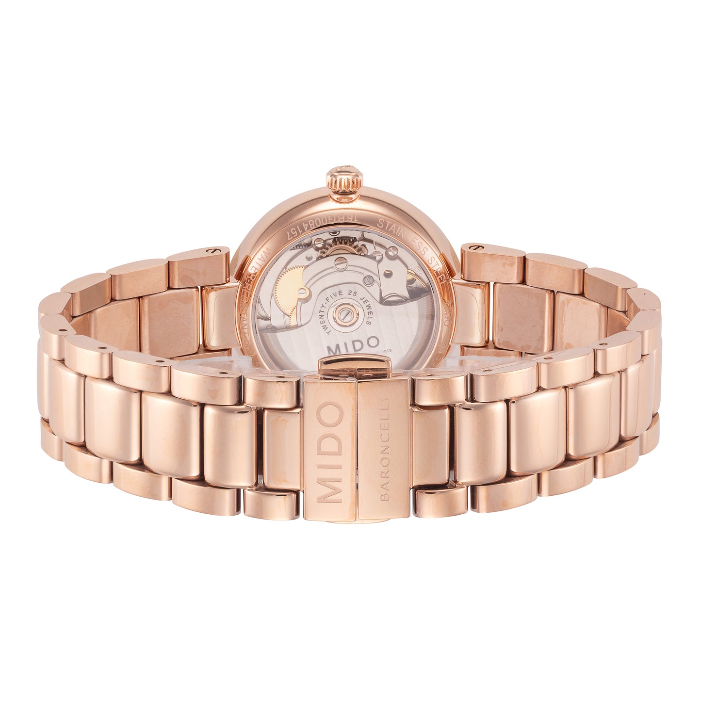 Relógio Mido Feminino M0222073303110 Baroncelli II 33mm Automático