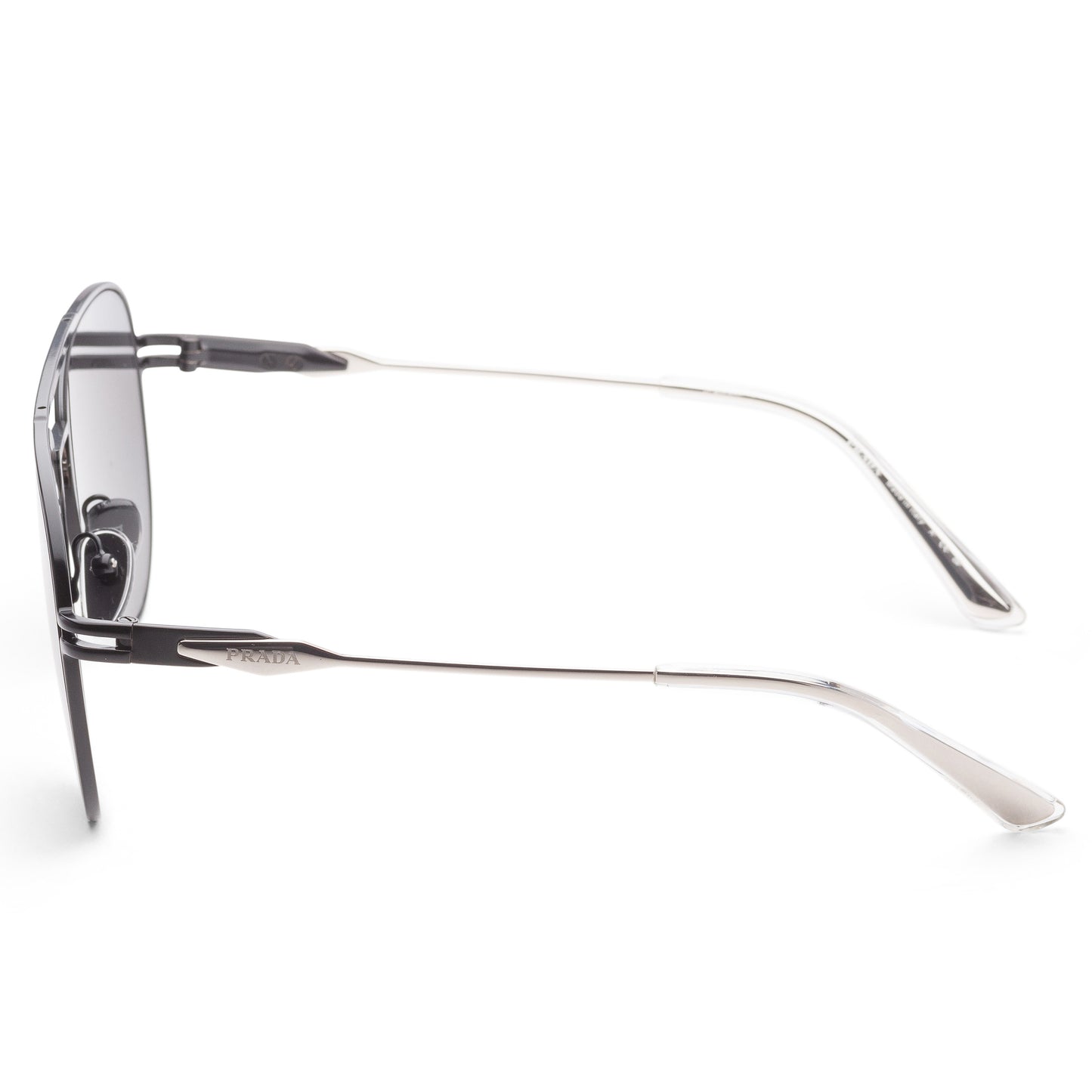 Óculos de sol Prada PR-54ZS-1BO5S0 Fashion 57 mm preto fosco masculino