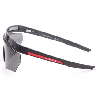 Óculos de sol Prada masculino PS-01YS-1BO06F Linea Rossa 44 mm preto fosco