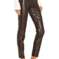 Veronica Beard - Debbie Vegan Leather Skinny Pants