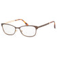 Óculos de sol Jimmy Choo JC203-04IN-52 Demo 52mm marrom fosco feminino