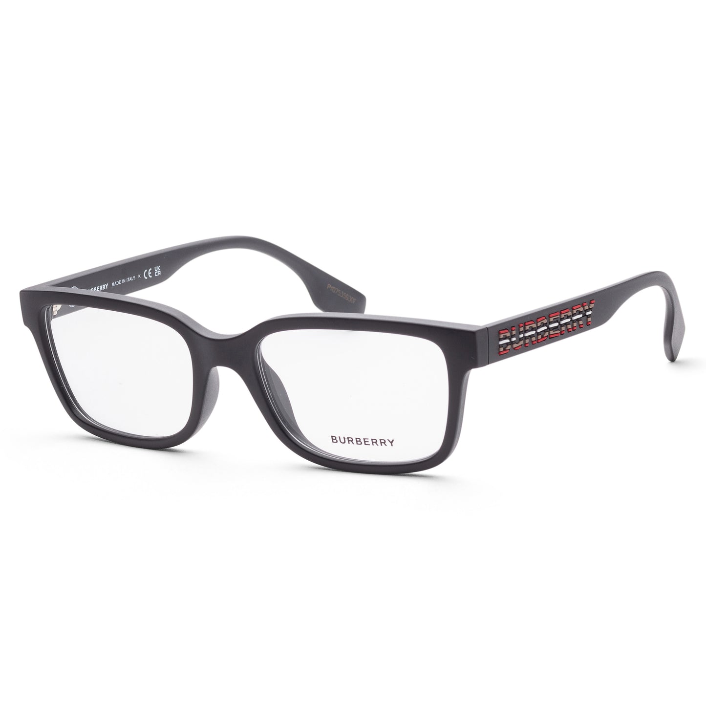 Óculos de sol masculinos Burberry BE2379U-3464-55 Charlie 55 mm preto fosco