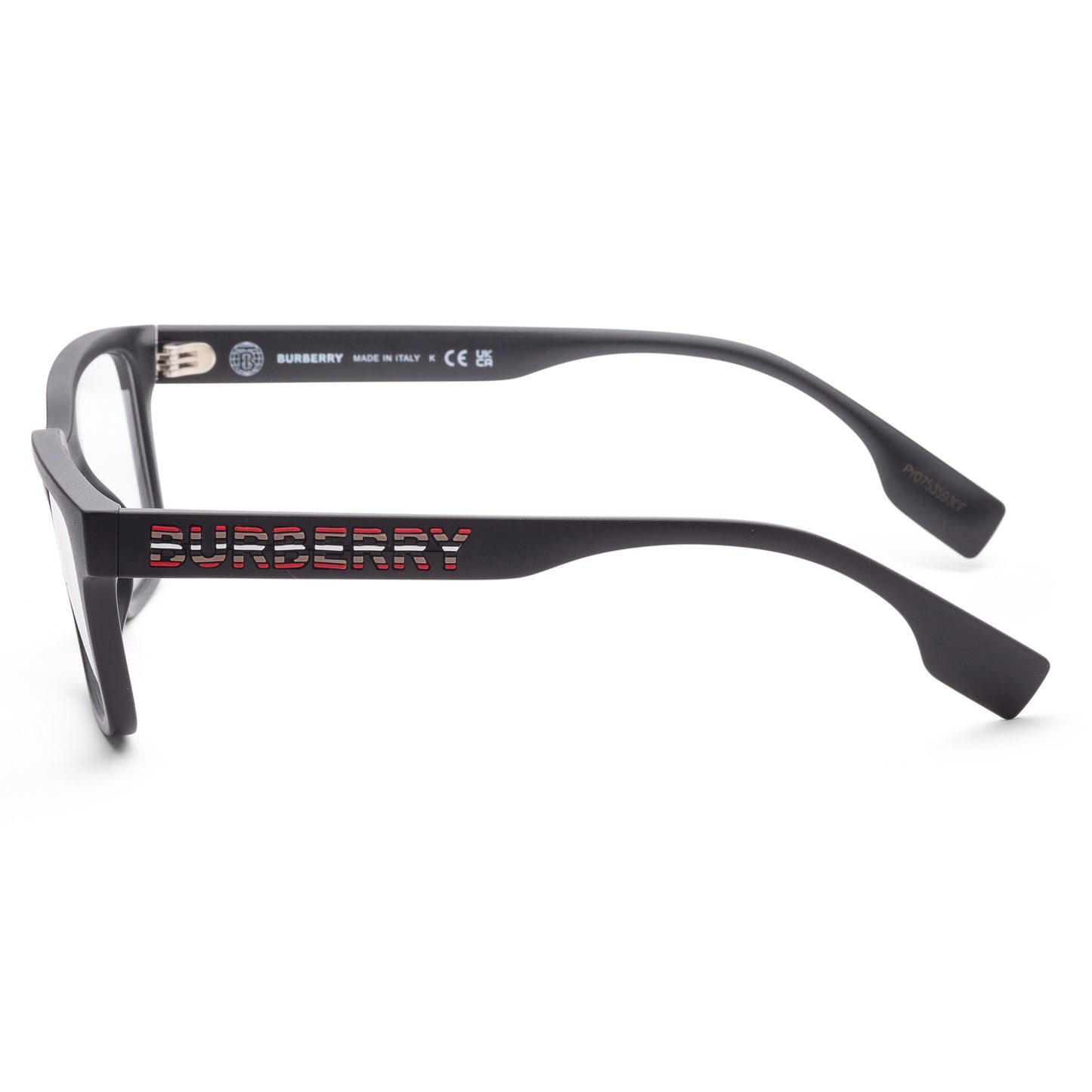 Óculos de sol masculinos Burberry BE2379U-3464-55 Charlie 55 mm preto fosco