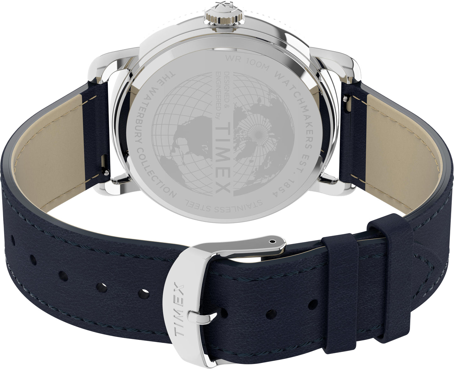 Relógio de quartzo militar masculino Timex TW2U01900 de 42 mm