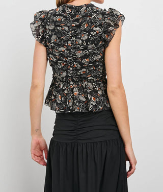 Rails - Cali Flutter Sleeves Top