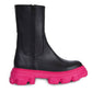 Urbnkicks - Men's Double Zipper Back Street Boys Leather Boots