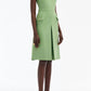 Oscar De La Renta - Women's Sleeveless Inverted Button Dress