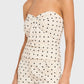 Amanda Uprichard - Soho Strapless Sweetheart Neckline Top
