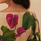 Farm Rio - Anthurium Leaves Short Sleeve Square Neck Dress