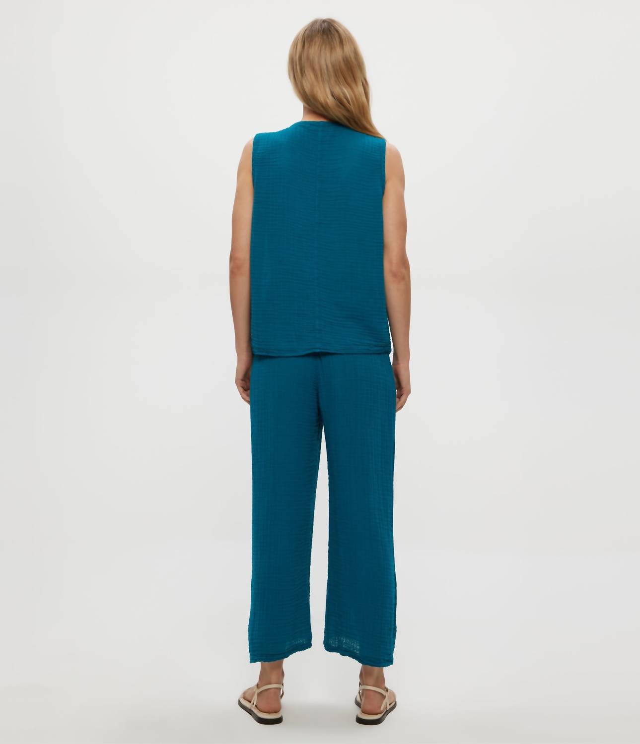 Michael Stars - Medina Cropped Gauze Pant - Petite