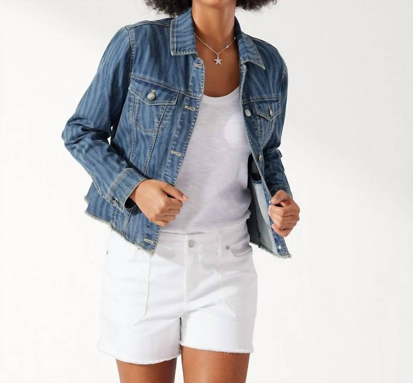 Tommy Bahama - Zesty Zebra Denim Jacket