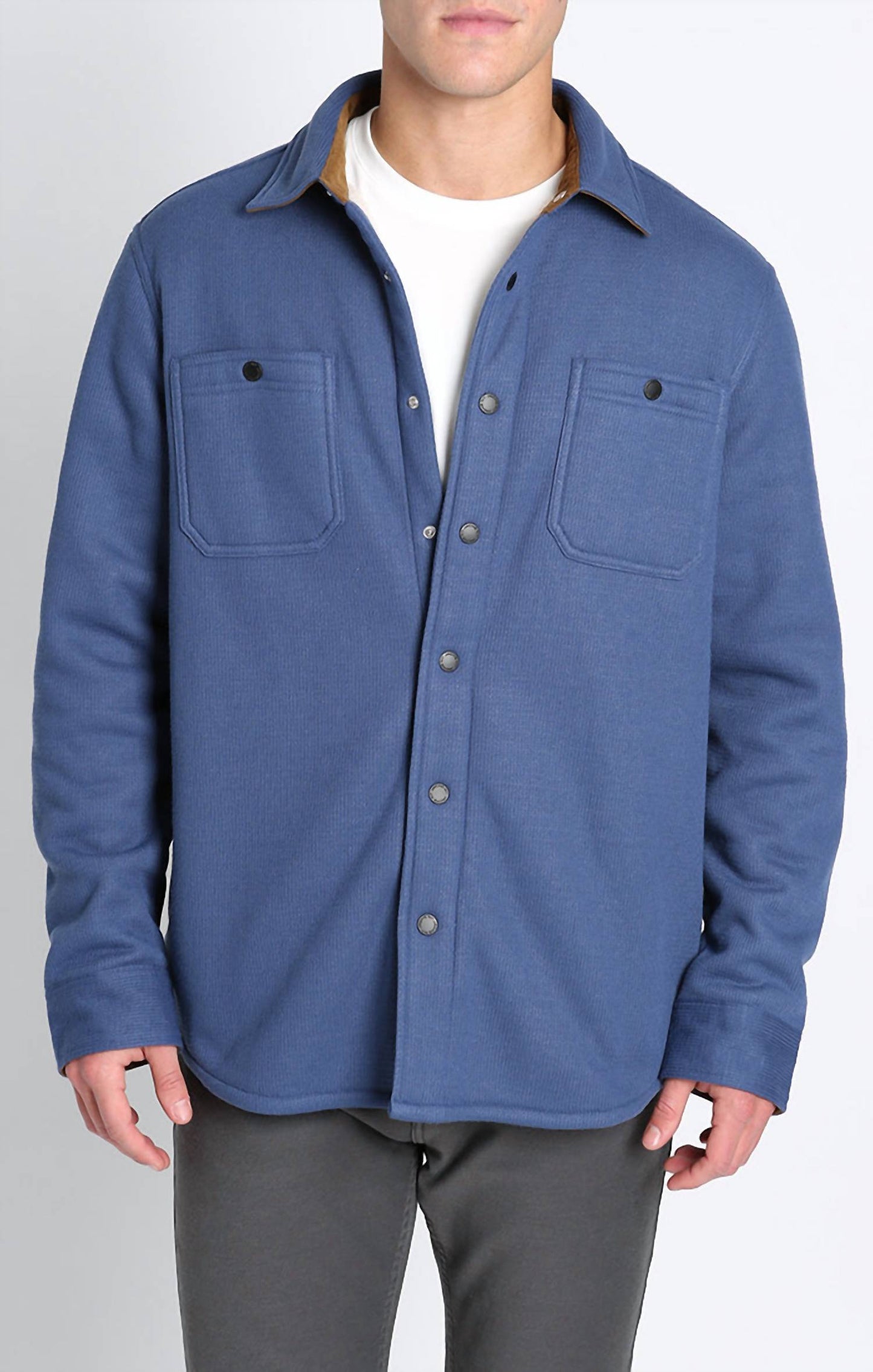Jachs New York - Sherpa Bonded Waffle Snap Workshirt