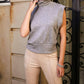 Fifteen Twenty - Jodie Sleeveless Turtleneck Top