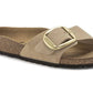 Birkenstock - Women's Madrid Big Buckle Nubuck Leather Sandals