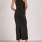 Elan - Contrast Trim Maxi Tank Dress