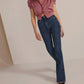 Favorite Daughter - Valentina Shortie Bootcut Jeans