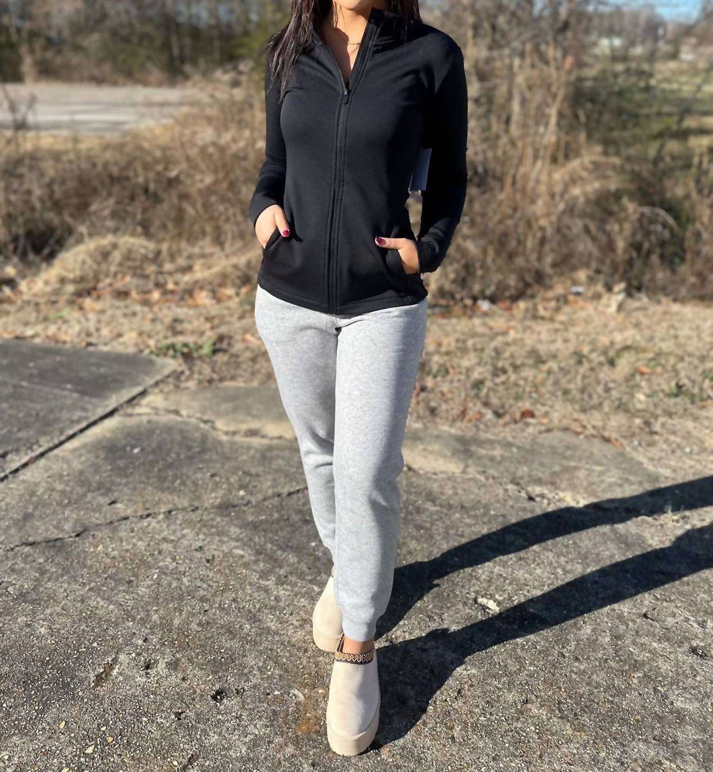 Mono B - It's A New Day Fleece Lined Jacket
