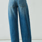 Aaron & Amber - Women's Comfy Slim Semi Barrel Pants