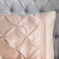 7 Piece Tufted Comforter Set Blush Cal King